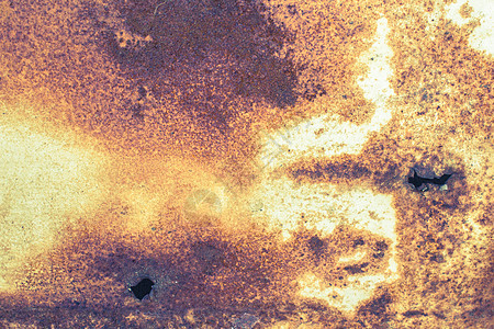 抽象生锈的背景纹理橙子金属红色钣金风化图片