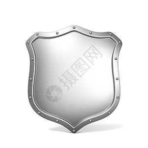 金属盾牌 3D铆钉牌匾反射纹章插图保安徽章波峰计算机系统图片