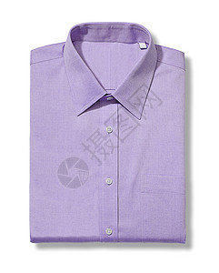 经典长袖紫色衬衫图片