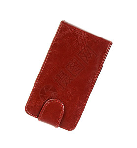红色钱包礼物腰带市场接缝卡片白色销售营销富裕商品背景图片