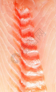 生鲑鱼片背景美食海鱼寿司海鲜烹饪红色线条橙子牛扒市场图片