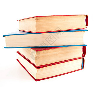 白色书籍的堆积图书馆学校智慧出版物百科数据知识文学精装大学图片