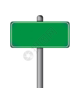 孤立的  绿路  标志框架街道金属蓝色木板指挥路牌笔记邮政控制板图片