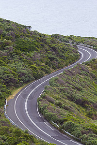 澳大利亚大大洋公路曲线图片