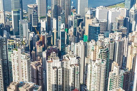 香港天线景观密度天际天空建筑旅游住房蓝色市中心摩天大楼图片