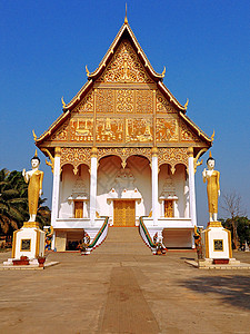 老挝最重要的国家纪念碑图片