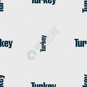 土耳其标志 具有几何纹理的无缝模式 韦克托天际打印火鸡脚凳景观国王市场邮票地标经济图片