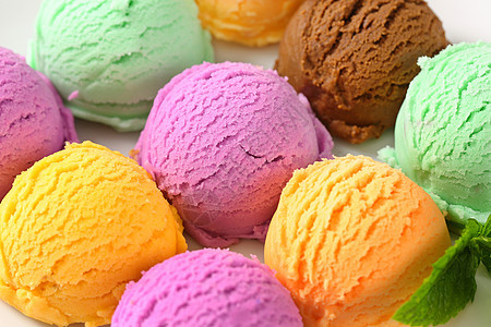 各种冰淇淋巧克力食物果子团体绿茶薄荷棕色勺子浆果美食图片