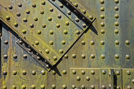 钢铁铁铁铁桥的螺栓是坚固的运动坚果腐蚀图片
