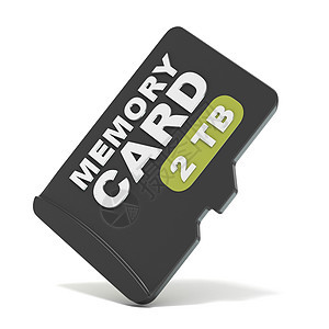 MicroSD 存储卡正面视图 2 TB  3个相机芯片驾驶工具电脑标签店铺备份技术记忆图片