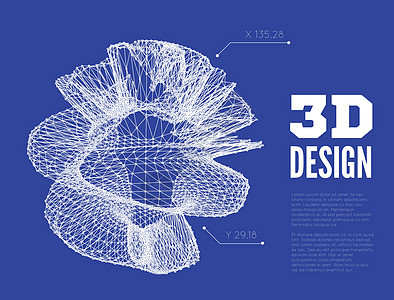 3D 抽象设计三角形网络插图白色工作室金属线条网格商业框架图片