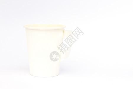 白背景孤立的咖啡杯外带茶杯食物纸板杯子奶油泡沫咖啡店咖啡塑料液体茶点图片