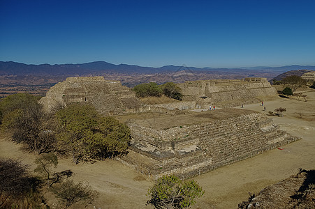 蒙特阿尔班     瓦哈卡Zapotec文明的废墟 M寺庙城市历史性旅行纪念碑遗产金字塔宗教正方形地标图片