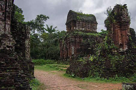 我的儿子寺庙废墟 越南遗产旅行避难所地标建筑学历史旅游文化考古纪念碑图片