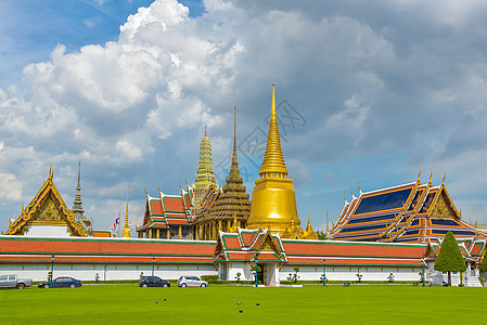 泰国曼谷的Wathra Kaew寺庙地标建筑宗教金子旅行历史旅游建筑学文化宝塔图片