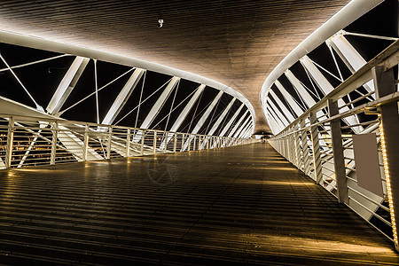 在背景夜空中的桥上街道景观建筑学框架旅行场景商业城市天空立交桥图片