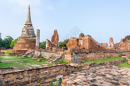 Wathra Maha神庙天空旅游建筑废墟建筑学残骸历史性地标精神宝塔图片