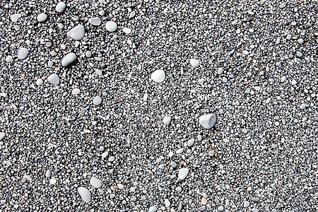 冰岛黑沙滩孤独岩石灰色戏剧性黑色波浪海滩风暴天空支撑图片