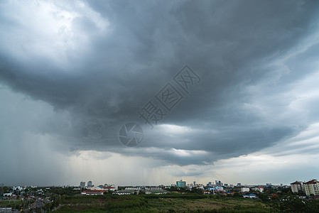 暴风雨即将来临的那天 天空蓝色城市多云景观天气阳光气候季节白色风暴图片