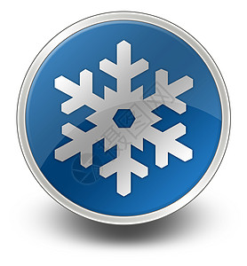 图标 按钮 象形图冬季娱乐指示牌下雪水晶薄片文字插图滑雪运动纽扣贴纸图片