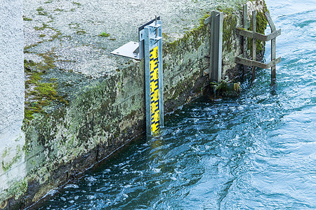鲁赫尔水位指标流动检查自然灾害导航世纪指示器防洪高度数字水温图片