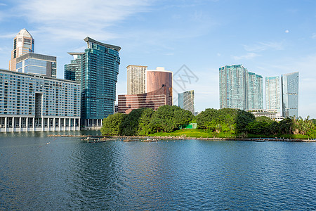 澳门市摩天大楼地标酒店奢华建筑学景观天空晴天建筑城市图片