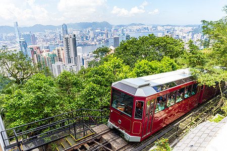 峰地和香港市天际图片