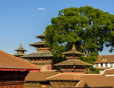 尼泊尔加德满都Durbar广场历史建筑学文化宝塔纪念碑寺庙旅游地标遗产建筑图片