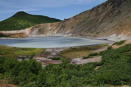 库纳西尔库里尔斯群岛俄罗斯联邦砂岩城市悬崖石头风景地形矿物边缘场景旅行图片