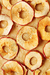 苹果薯片羊皮纸水果床单烘焙面包纸棕色小吃食物苹果片用纸图片