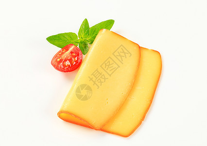 烟熏奶酪切片奶制品黄色熏制冷盘小吃图片