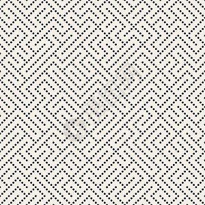 无矢量密封的黑色和白色点形黑白不规则磁带穿透模式图片