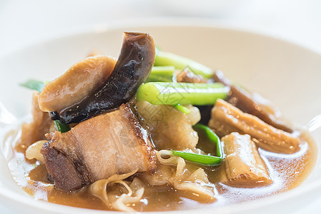 炸海鲜面美食猪肉烹饪摊位蜜蜂鲍鱼闽南话肉汁鱿鱼餐厅图片