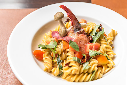 龙虾面粉特色食物动物红色市场海鲜料理用餐美味菜单图片