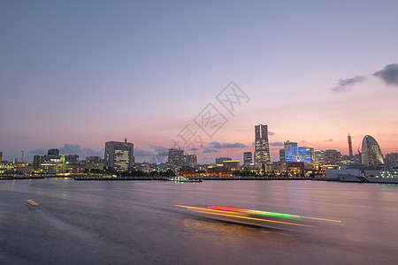 横滨游客景观公园吸引力港口车轮旅行场景市中心天空图片