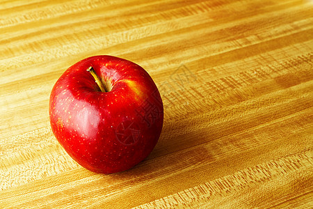 健康生活方式的单一苹果美食早餐小吃节食厨房水果饮食农业营养桌子图片