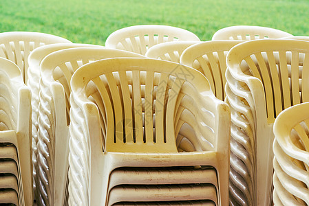 堆叠塑料椅扶手椅椅子躺椅家具假期座位图片