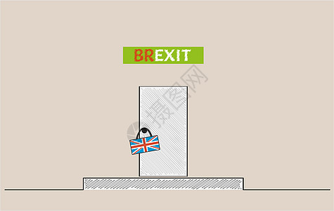 Brexit 门它制作图案图片