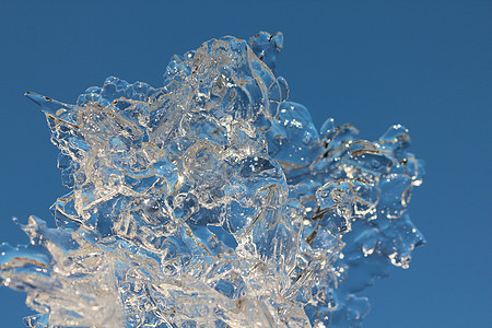 冰雪宏观背景寒冷玻璃季节冻结冷藏太阳茶点冰川水晶墙纸图片