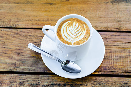 咖啡杯拿铁艺术奶油桌子手工免费可可照片用餐厨房液体杯子图片
