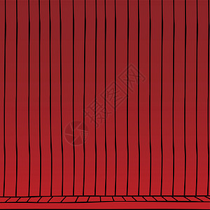 红色窗帘卡通奢华材料丝绸喜剧织物阴影条纹纺织品海浪剧院图片