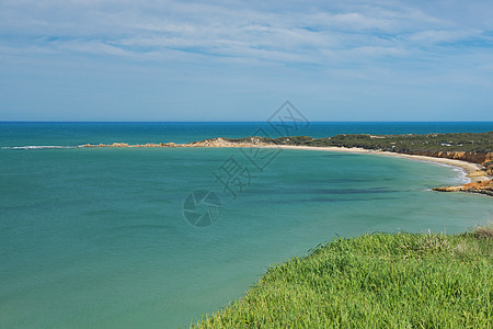 阿波罗湾的景象 大大洋路公园天空海岸线岩石蓝色悬崖海岸国家海洋侵蚀图片