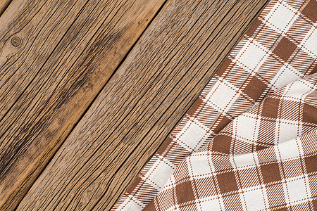 木制背景桌布 带复制空间餐厅剪辑食物食谱菜单木头木板毛巾餐巾厨房图片