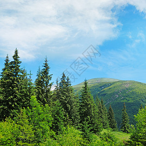 风霜山峰图片