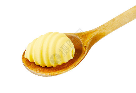 卷黄油食物奶制品用具勺子食品厨房图片