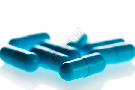 医疗用品胶囊闭合药品白色蓝色愈合科学抗生素保健制药止痛药帮助图片