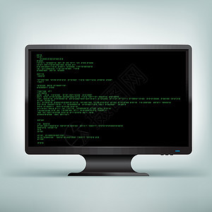 电脑监控代码背景图片