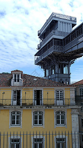 Santa Justa电梯 葡萄牙里斯本建筑文化天空历史旅游水平历史性旅行地标城市图片