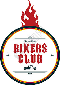 老式摩托车徽章他们咖啡馆配件车库维修贴纸引擎插图菜刀赛车车轮图片