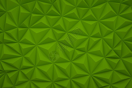 具有复制空间的抽象绿色低聚背景 3d rende图片